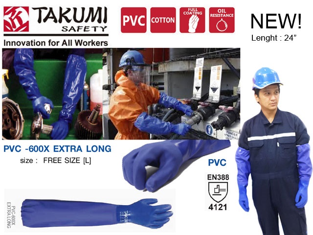 Găng tay chống hóa chất Takumi