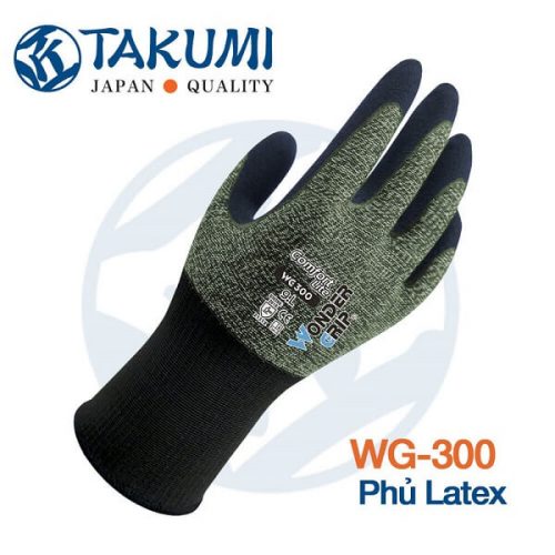 Găng tay bảo hộ lao động phủ Latex WG-300