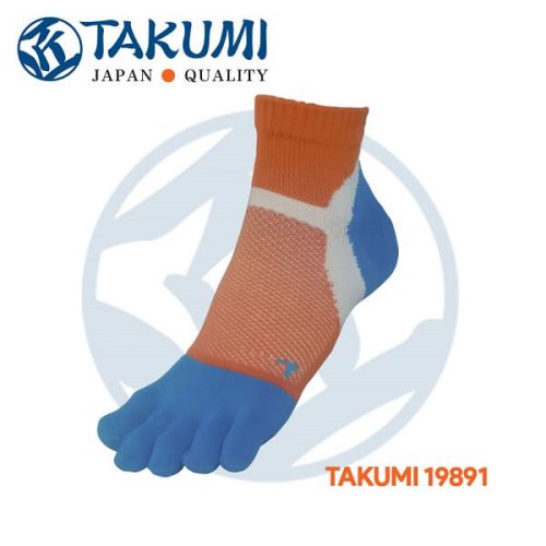 Tất kháng khuẩn xỏ 5 ngón Takumi 19891