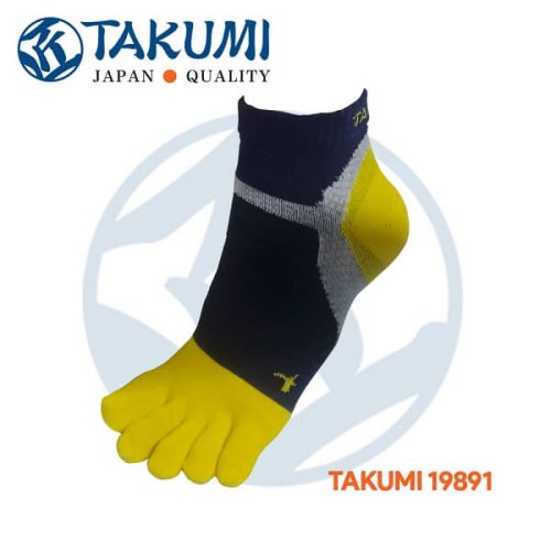 Tất kháng khuẩn xỏ 5 ngón Takumi 19891
