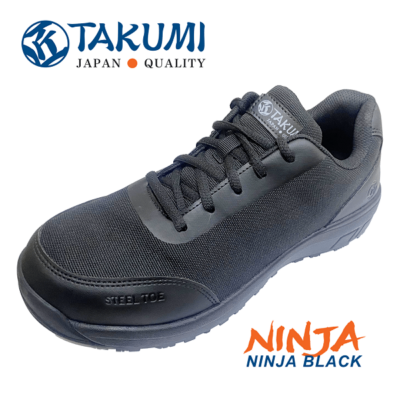 Giày bảo hộ siêu nhẹ Takumi Ninja Black